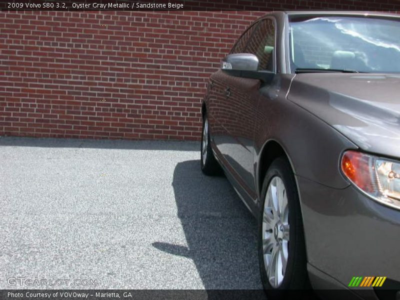 Oyster Gray Metallic / Sandstone Beige 2009 Volvo S80 3.2