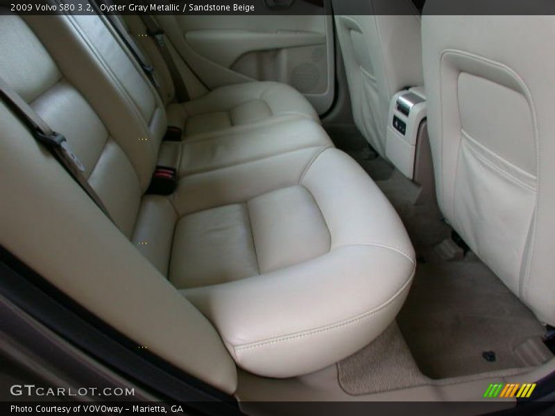 Oyster Gray Metallic / Sandstone Beige 2009 Volvo S80 3.2