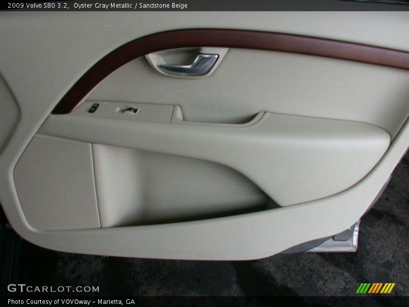Oyster Gray Metallic / Sandstone Beige 2009 Volvo S80 3.2