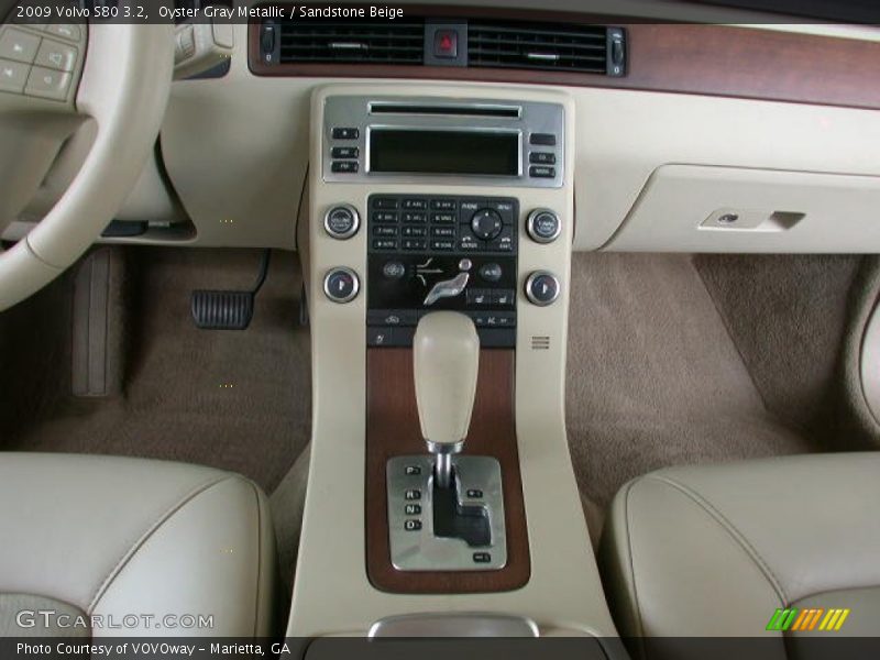 Oyster Gray Metallic / Sandstone Beige 2009 Volvo S80 3.2