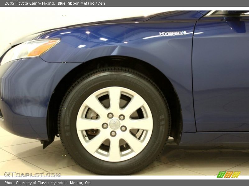 Blue Ribbon Metallic / Ash 2009 Toyota Camry Hybrid