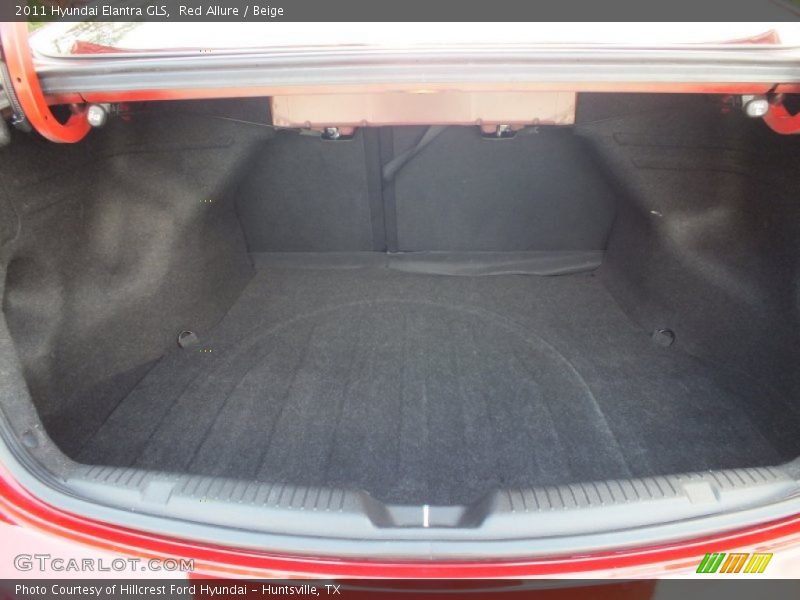 Red Allure / Beige 2011 Hyundai Elantra GLS