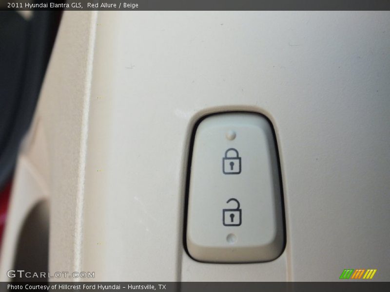 Red Allure / Beige 2011 Hyundai Elantra GLS