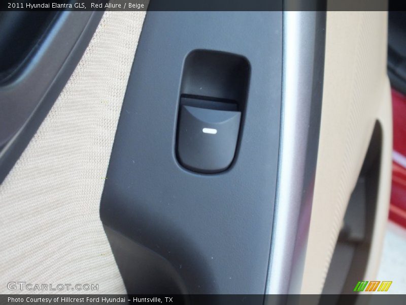 Red Allure / Beige 2011 Hyundai Elantra GLS