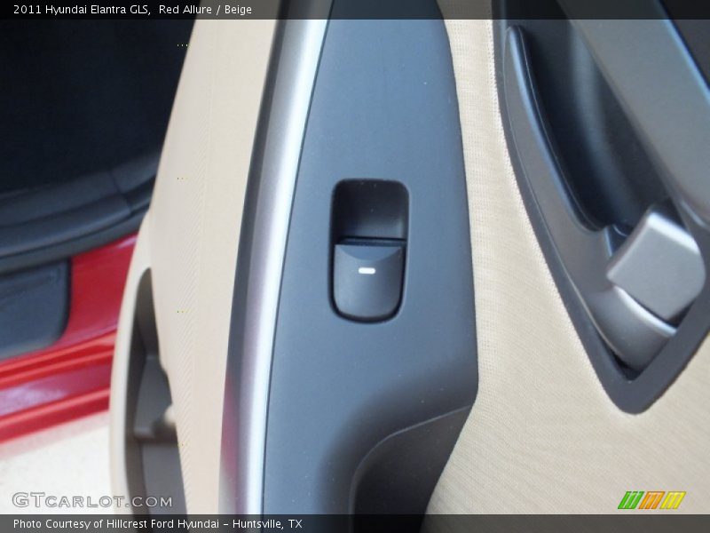 Red Allure / Beige 2011 Hyundai Elantra GLS