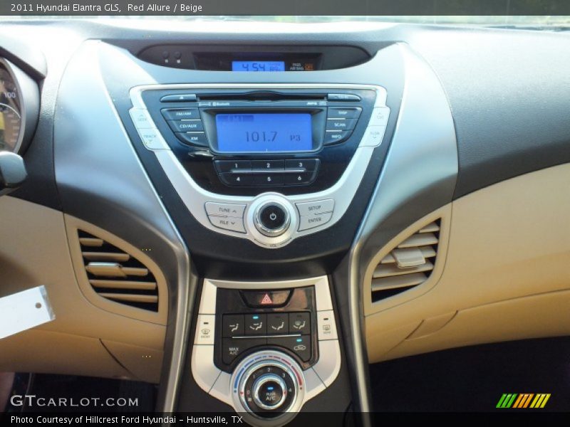 Red Allure / Beige 2011 Hyundai Elantra GLS