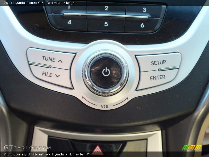 Red Allure / Beige 2011 Hyundai Elantra GLS