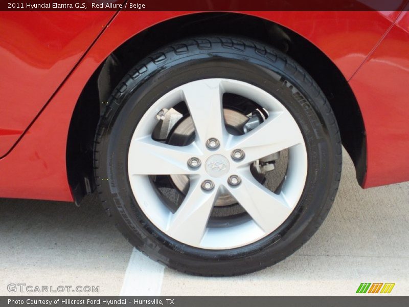 Red Allure / Beige 2011 Hyundai Elantra GLS