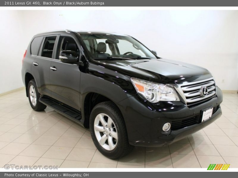 Black Onyx / Black/Auburn Bubinga 2011 Lexus GX 460