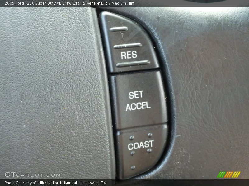 Silver Metallic / Medium Flint 2005 Ford F250 Super Duty XL Crew Cab