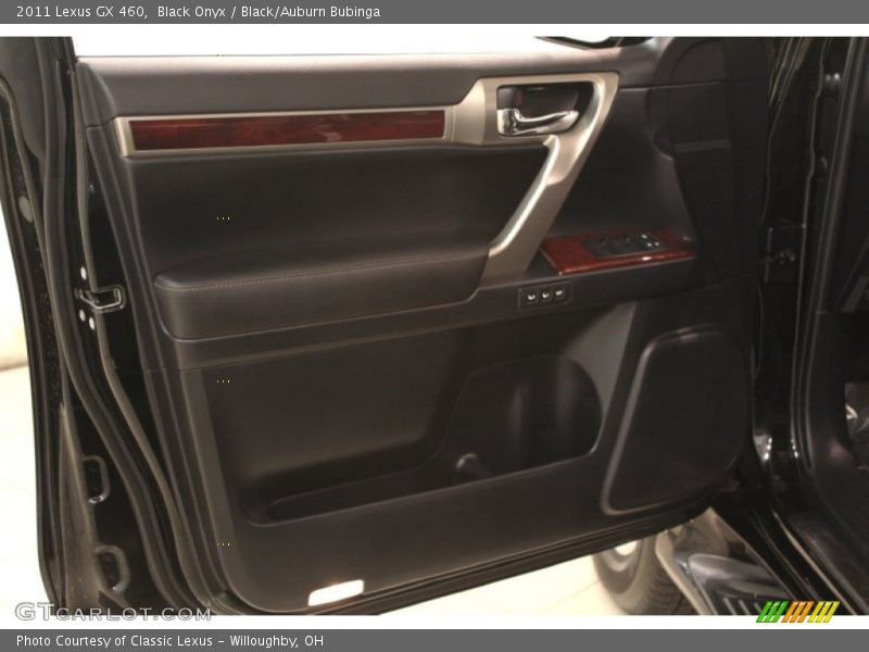 Black Onyx / Black/Auburn Bubinga 2011 Lexus GX 460