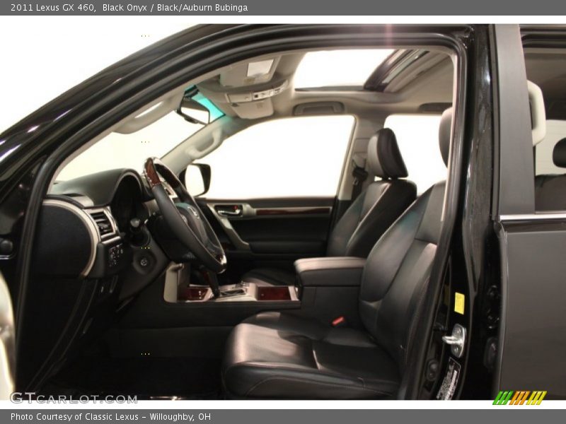 Black Onyx / Black/Auburn Bubinga 2011 Lexus GX 460