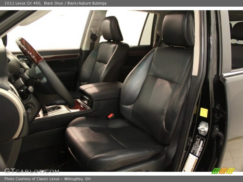 Black Onyx / Black/Auburn Bubinga 2011 Lexus GX 460