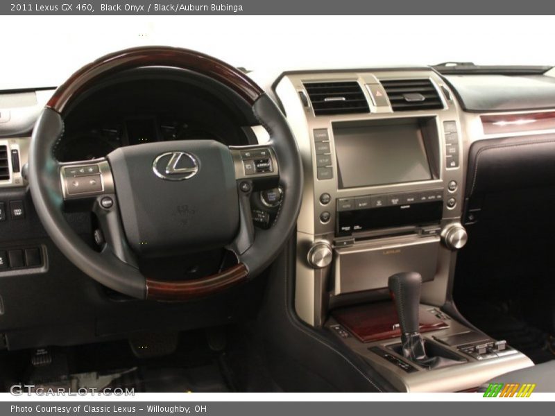 Black Onyx / Black/Auburn Bubinga 2011 Lexus GX 460