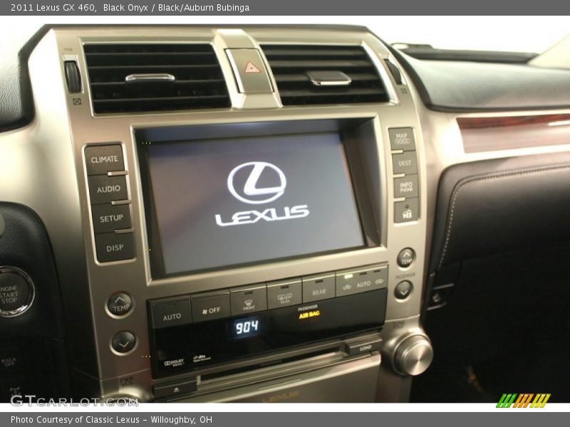 Black Onyx / Black/Auburn Bubinga 2011 Lexus GX 460
