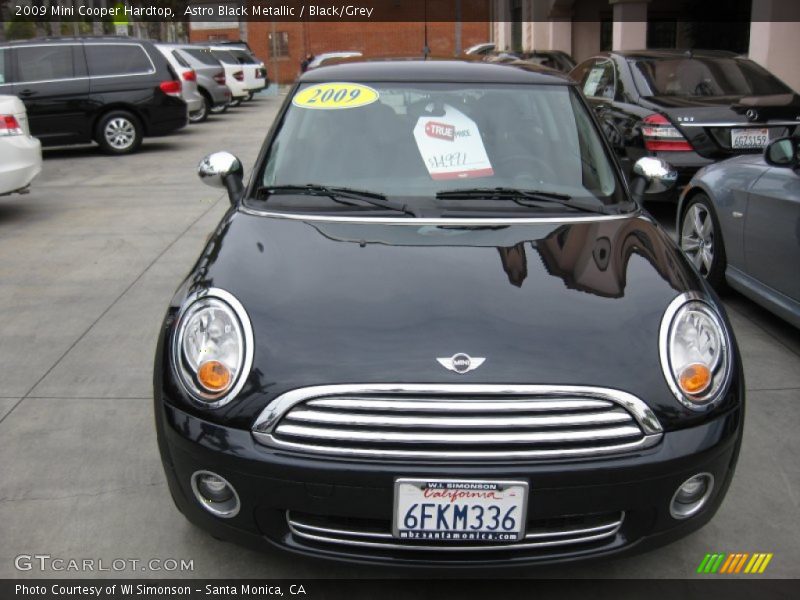 Astro Black Metallic / Black/Grey 2009 Mini Cooper Hardtop
