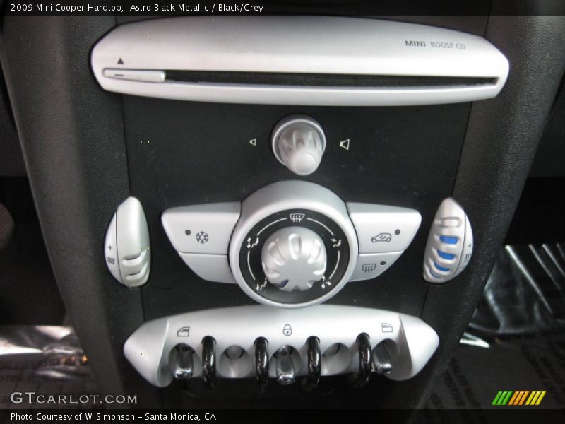 Astro Black Metallic / Black/Grey 2009 Mini Cooper Hardtop