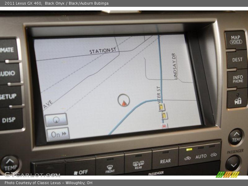 Black Onyx / Black/Auburn Bubinga 2011 Lexus GX 460