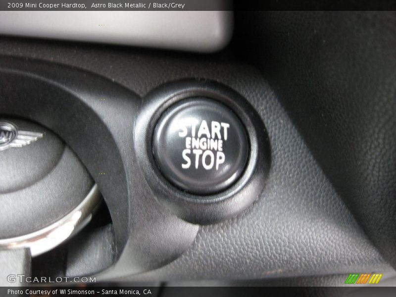 Astro Black Metallic / Black/Grey 2009 Mini Cooper Hardtop