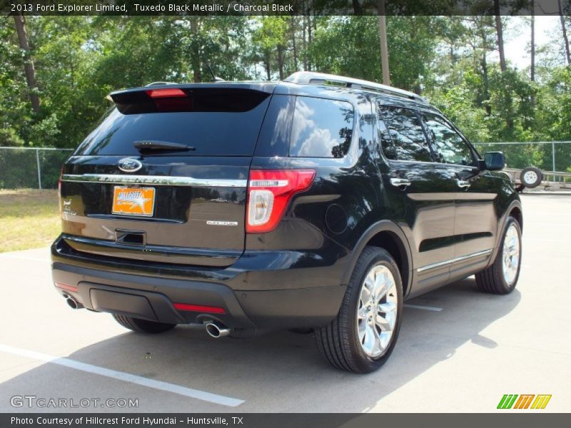 Tuxedo Black Metallic / Charcoal Black 2013 Ford Explorer Limited