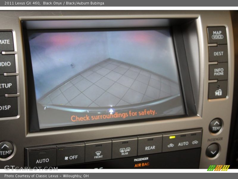 Black Onyx / Black/Auburn Bubinga 2011 Lexus GX 460