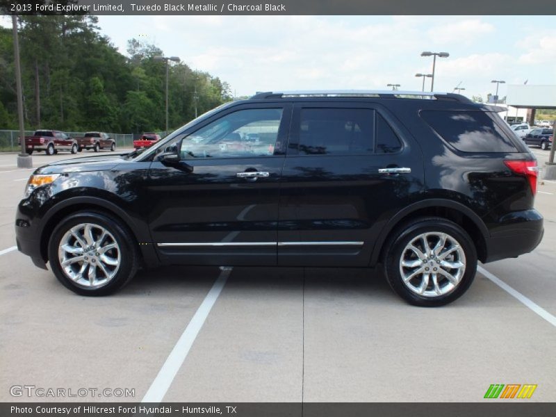 Tuxedo Black Metallic / Charcoal Black 2013 Ford Explorer Limited
