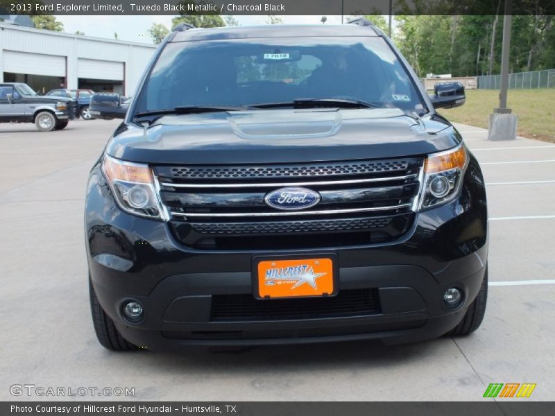 Tuxedo Black Metallic / Charcoal Black 2013 Ford Explorer Limited