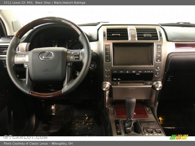 Black Onyx / Black/Auburn Bubinga 2011 Lexus GX 460