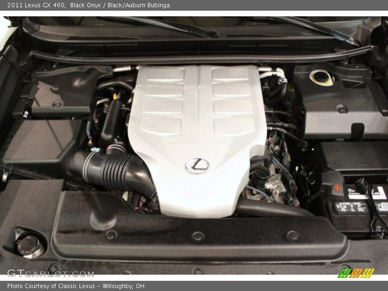Black Onyx / Black/Auburn Bubinga 2011 Lexus GX 460