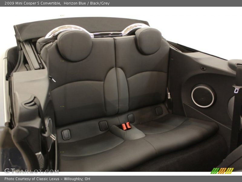 Horizon Blue / Black/Grey 2009 Mini Cooper S Convertible