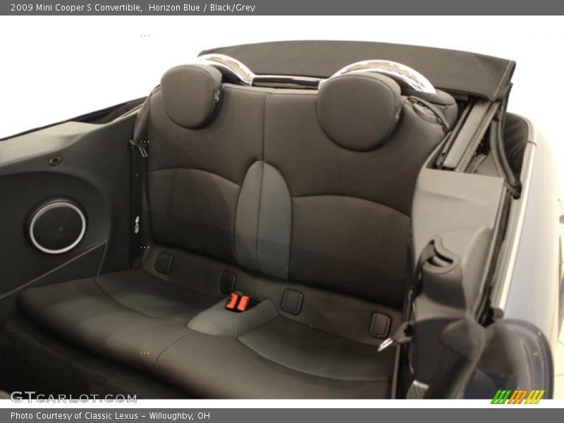 Horizon Blue / Black/Grey 2009 Mini Cooper S Convertible
