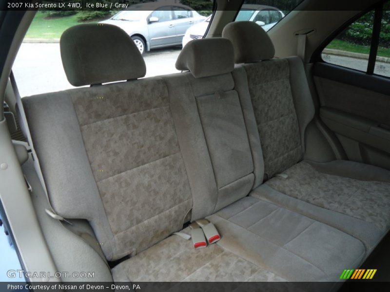 Ice Blue / Gray 2007 Kia Sorento LX 4WD