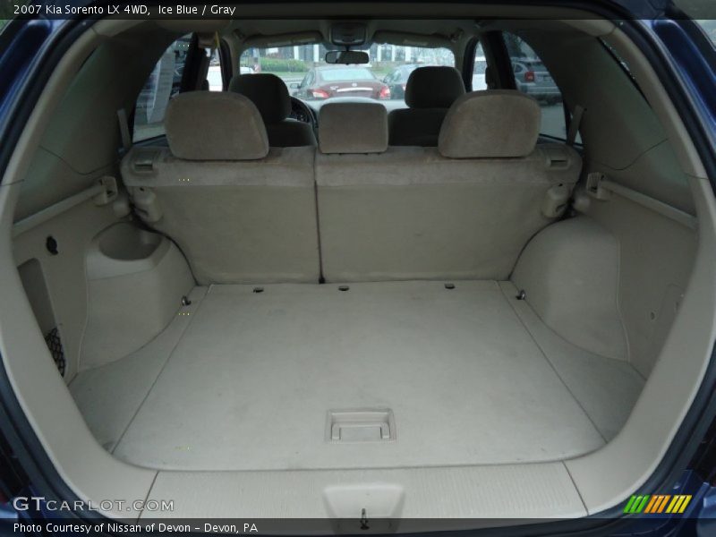 Ice Blue / Gray 2007 Kia Sorento LX 4WD