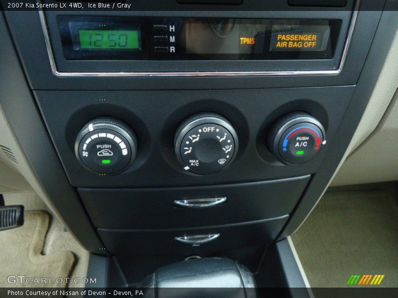 Ice Blue / Gray 2007 Kia Sorento LX 4WD