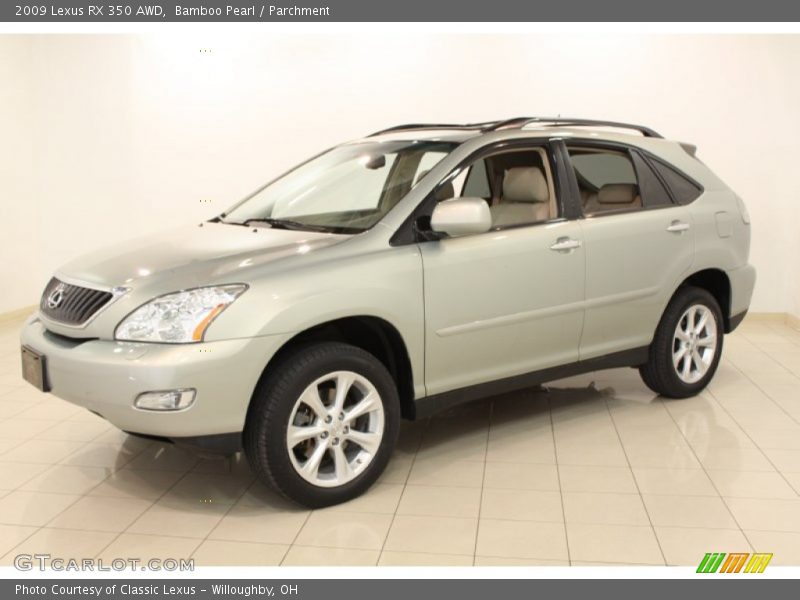 Bamboo Pearl / Parchment 2009 Lexus RX 350 AWD