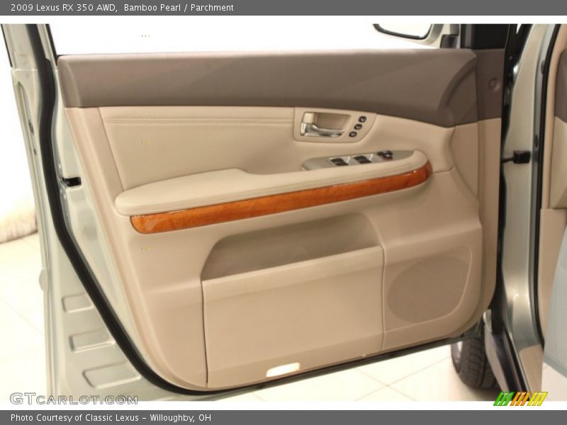 Bamboo Pearl / Parchment 2009 Lexus RX 350 AWD