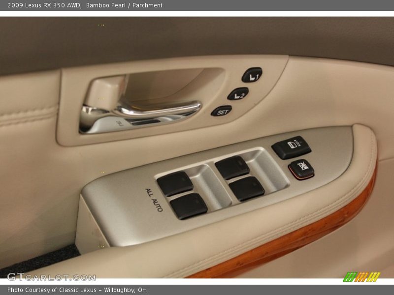 Bamboo Pearl / Parchment 2009 Lexus RX 350 AWD
