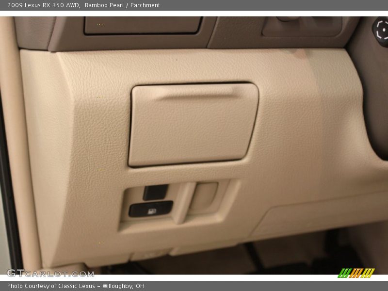 Bamboo Pearl / Parchment 2009 Lexus RX 350 AWD