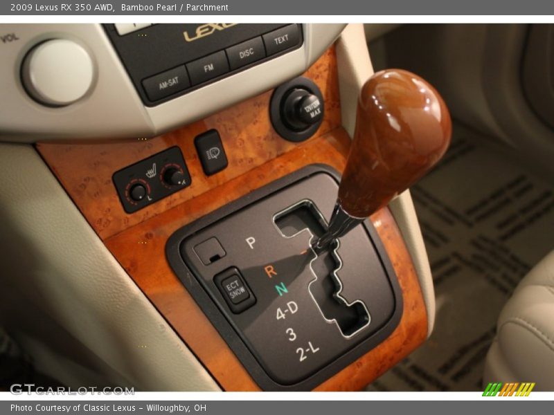 Bamboo Pearl / Parchment 2009 Lexus RX 350 AWD