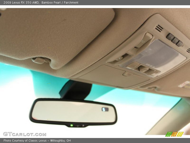 Bamboo Pearl / Parchment 2009 Lexus RX 350 AWD