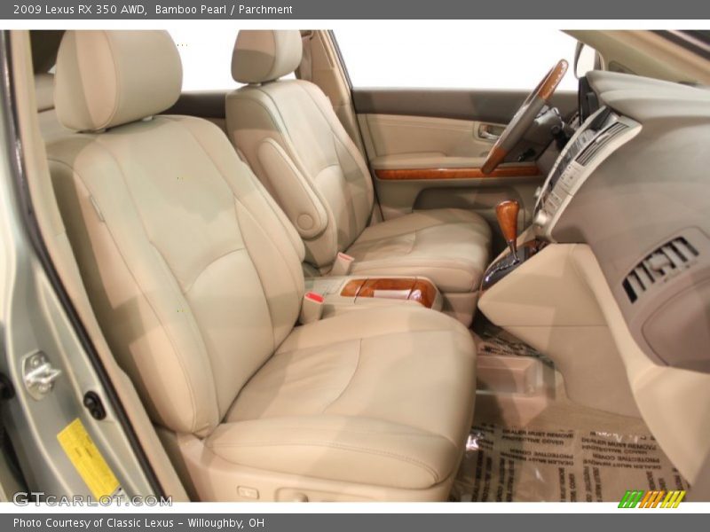 Bamboo Pearl / Parchment 2009 Lexus RX 350 AWD