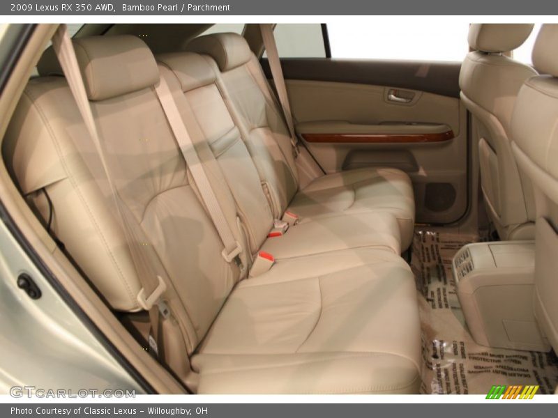 Bamboo Pearl / Parchment 2009 Lexus RX 350 AWD