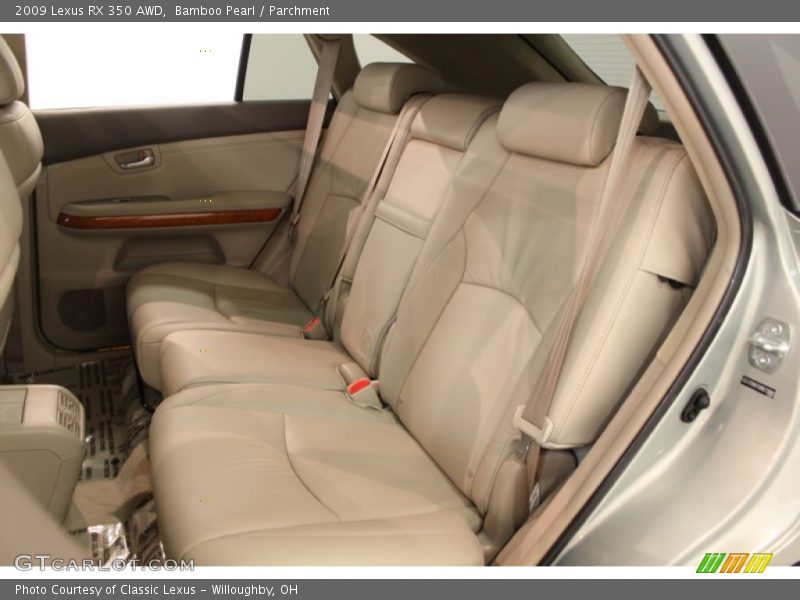 Bamboo Pearl / Parchment 2009 Lexus RX 350 AWD
