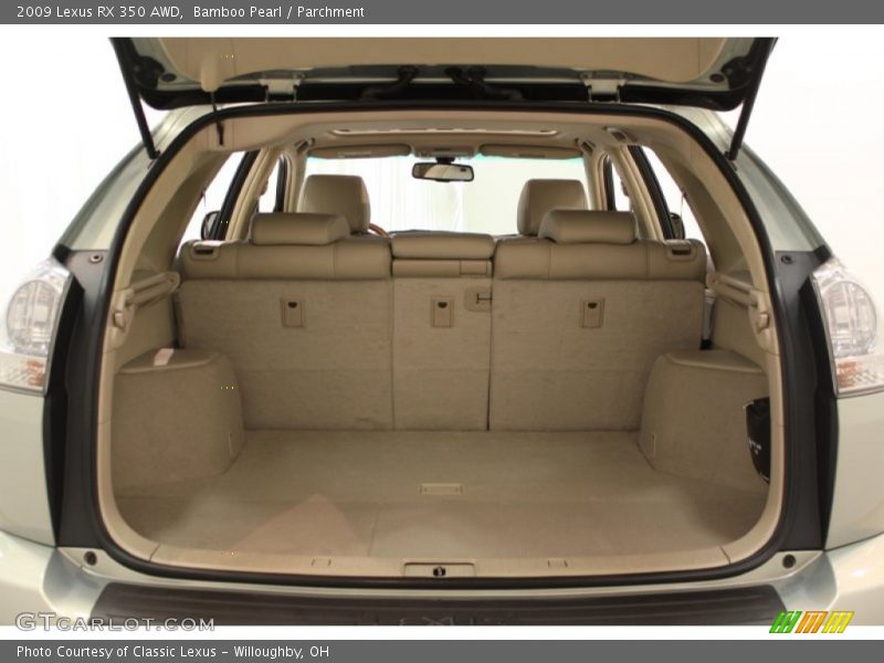 Bamboo Pearl / Parchment 2009 Lexus RX 350 AWD