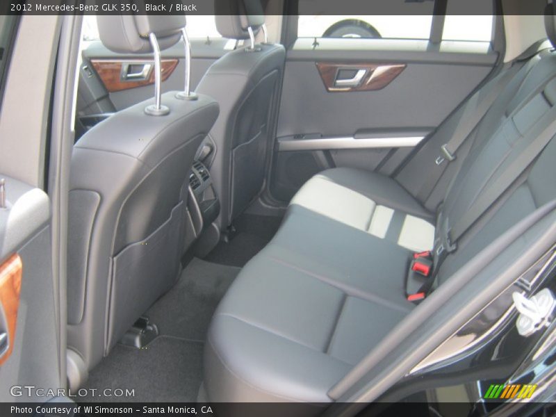 Black / Black 2012 Mercedes-Benz GLK 350