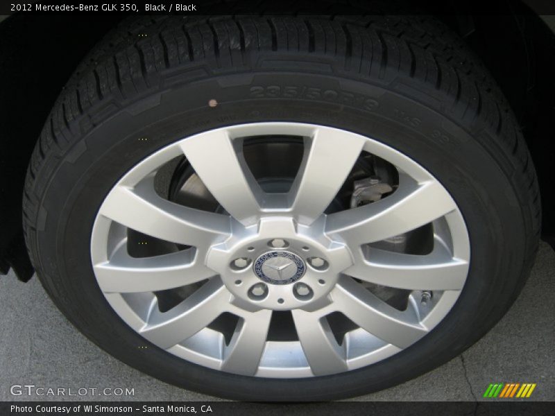 Black / Black 2012 Mercedes-Benz GLK 350