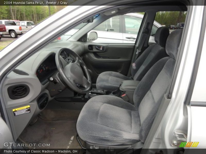 Pewter / Gray 2004 Hyundai Santa Fe LX