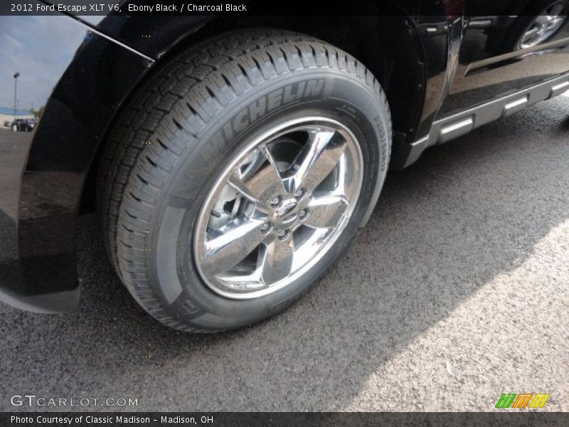 Ebony Black / Charcoal Black 2012 Ford Escape XLT V6