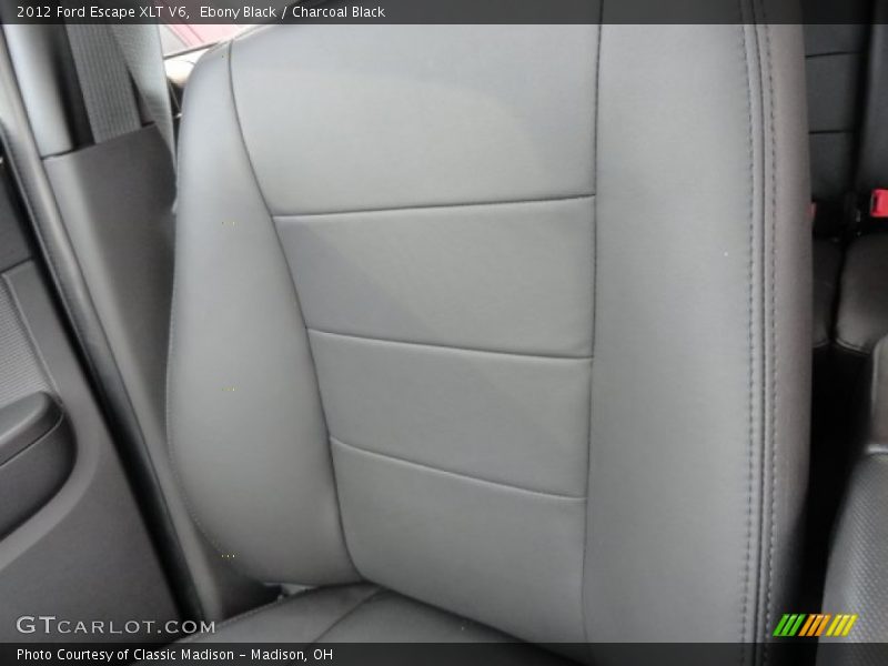 Ebony Black / Charcoal Black 2012 Ford Escape XLT V6