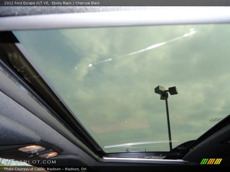 Ebony Black / Charcoal Black 2012 Ford Escape XLT V6